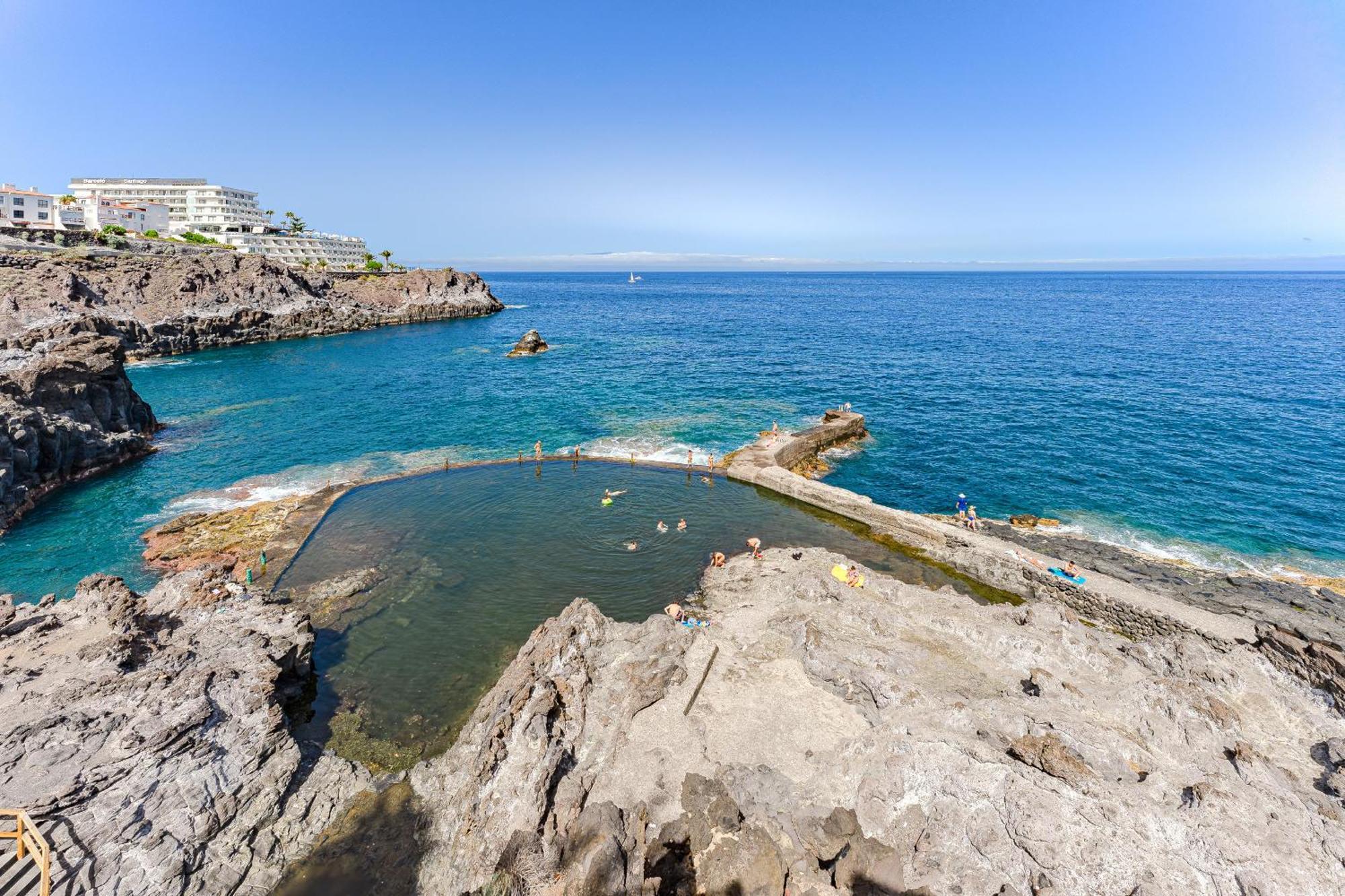 Sea View Apartment Deja Blue - Los Gigantes Puerto de Santiago  Buitenkant foto