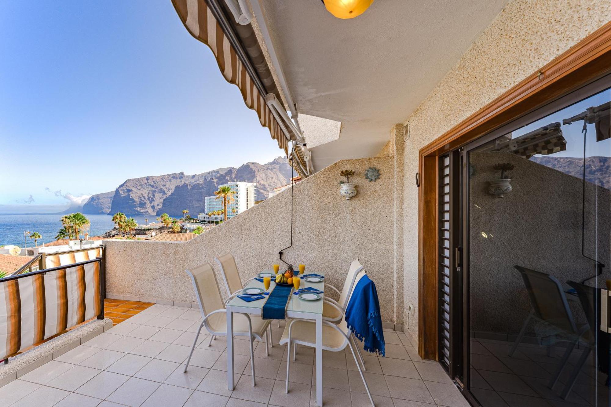 Sea View Apartment Deja Blue - Los Gigantes Puerto de Santiago  Buitenkant foto