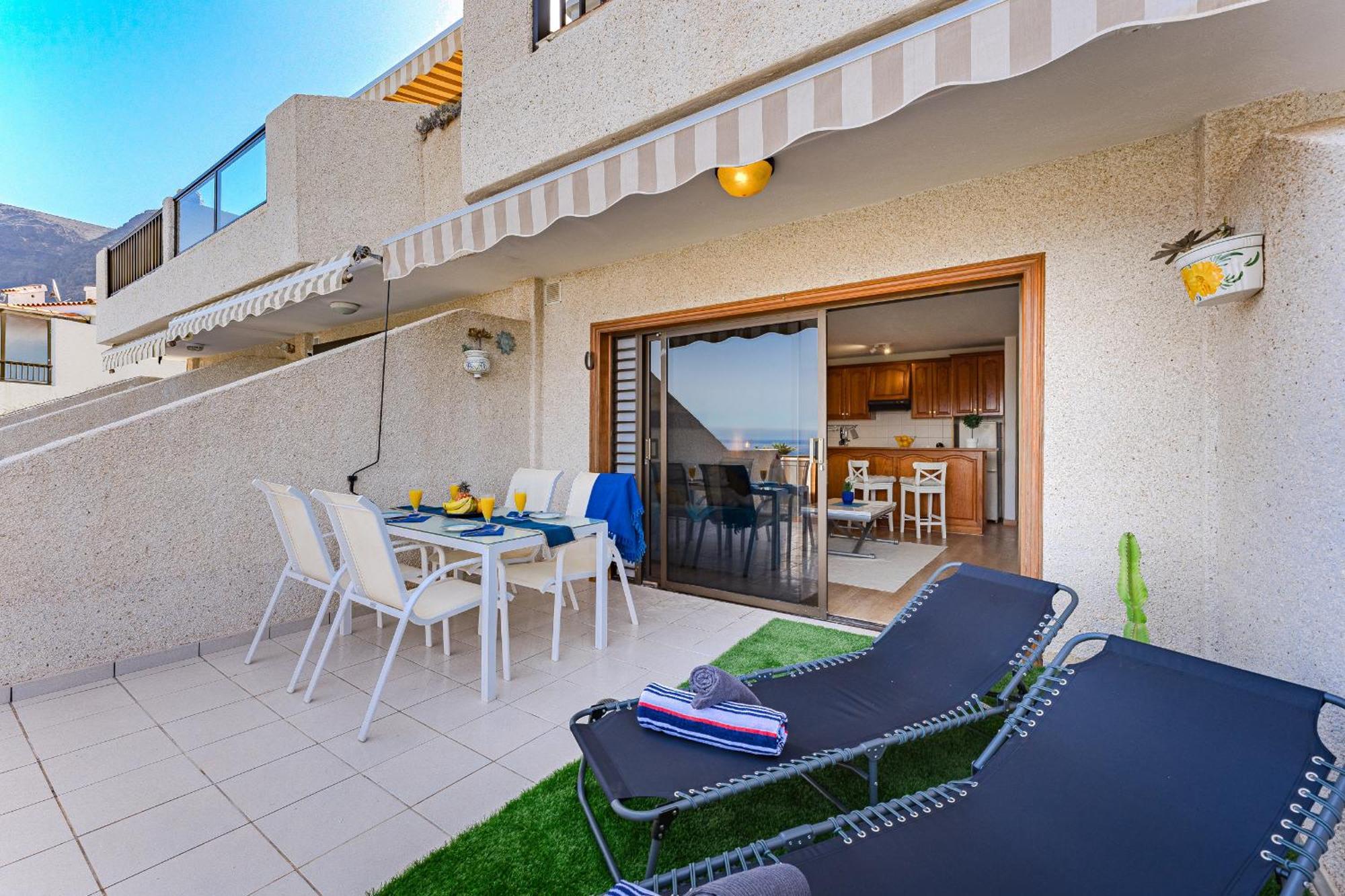 Sea View Apartment Deja Blue - Los Gigantes Puerto de Santiago  Buitenkant foto