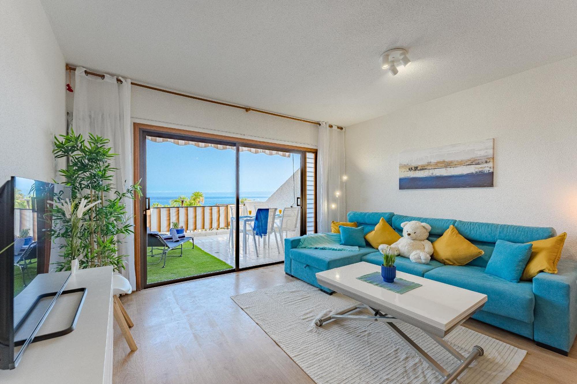 Sea View Apartment Deja Blue - Los Gigantes Puerto de Santiago  Buitenkant foto