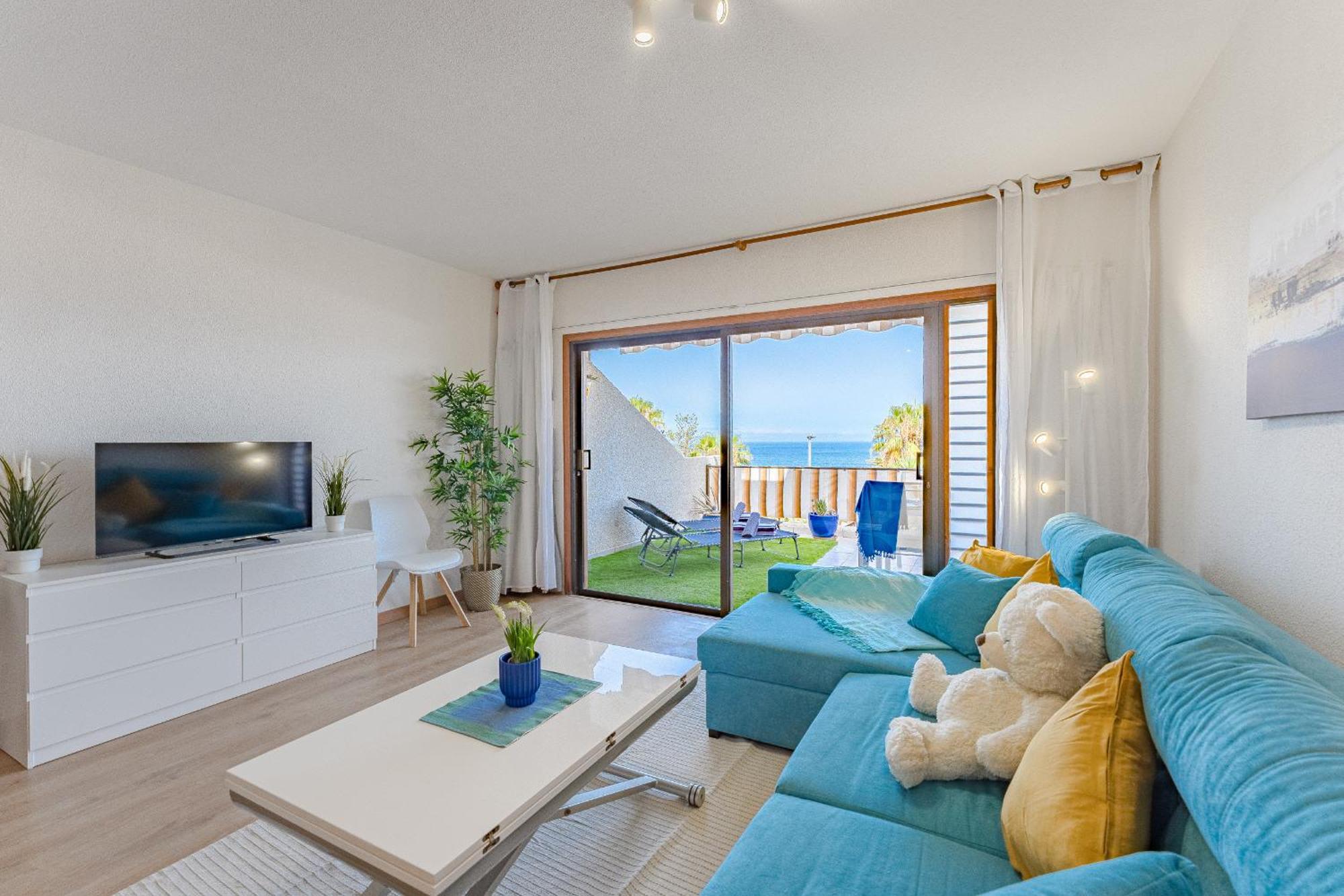 Sea View Apartment Deja Blue - Los Gigantes Puerto de Santiago  Buitenkant foto